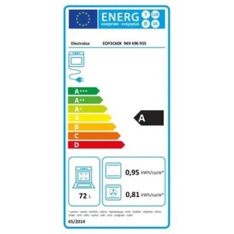 FOUR ENCASTRABLE CATALYSE Electrolux EOF3C40X