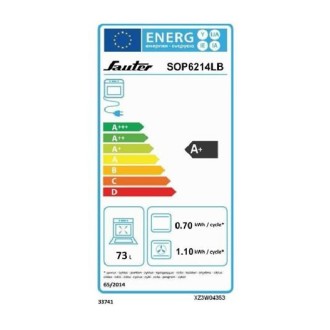 FOUR ENCASTRABLE SAUTER PYROLYSE NOIR SOP6214LB