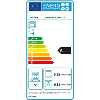 FOUR ENCASTRABLE ELECTROLUX EOF3H40TH