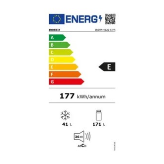 REFRIGERATEUR INOX INDESIT 2 PORTES I55TM4120XFR