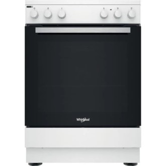 CUISINIERE VITROCERAMIQUE BLANCHE L.60CM WHIRLPOOL WS68V8KCW/E