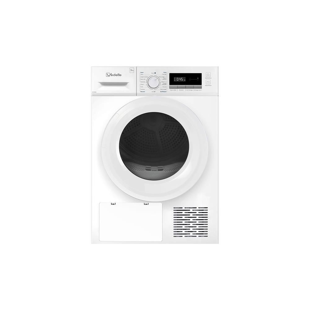 SECHE LINGE VEDETTE 9KG POMPE A CHALEUR 65DB CL.A++ - SFV394H