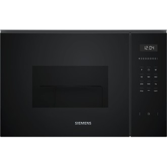 Four Micro-ondes Gril Encastrable SIEMENS Noir BE555LMB1F pas cher
