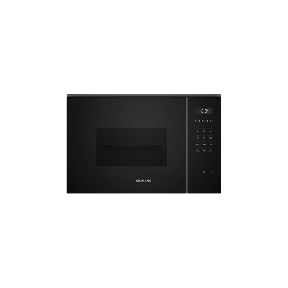 Four Micro-ondes Gril Encastrable SIEMENS Noir BE555LMB1F pas cher Four Micro-ondes Gril Encastrable SIEMENS Noir BE555LMB1F pas cher