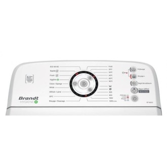 Lave linge top BRANDT blanc BT16022 pas cher - JPO Grossite