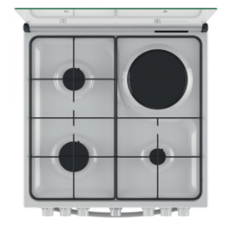CUISINIERE MIXTE INDESIT L.60 BLANCHE IS67M5PCW/FR