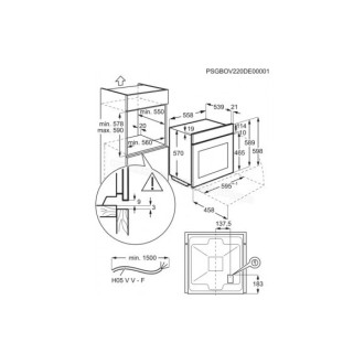 FOUR ENCASTRABLE INOX PYROLYSE FAURE FOPNC6X2