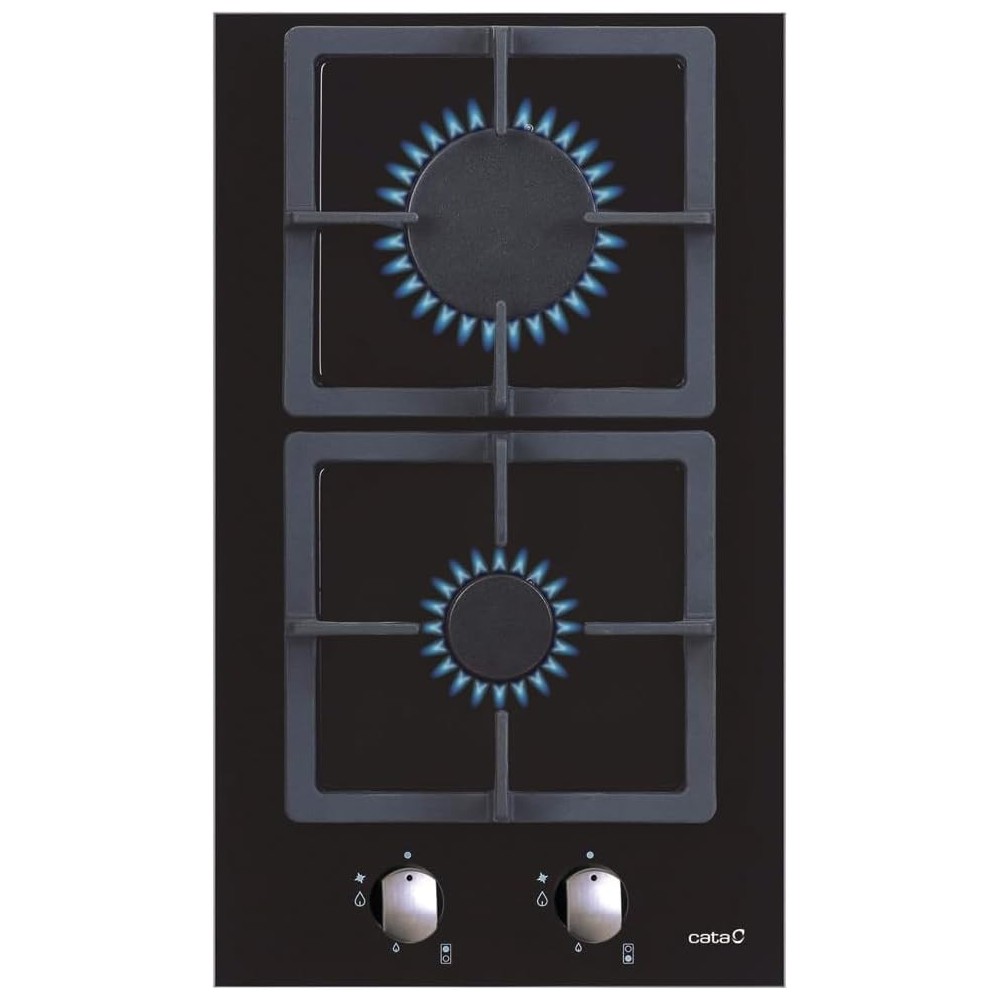 TABLE DE CUISSON GAZ CATA NOIR SCI3002BK/A PAS CHER TABLE DE CUISSON GAZ CATA NOIR SCI3002BK/A PAS CHER