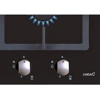 TABLE DE CUISSON GAZ CATA NOIR SCI3002BK/A PAS CHER
