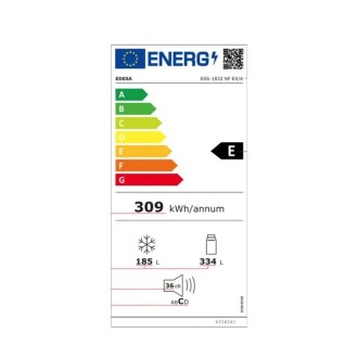 REFRIGERATEUR AMERICAIN INOX EDESA ESS-1832NFEX PAS CHER