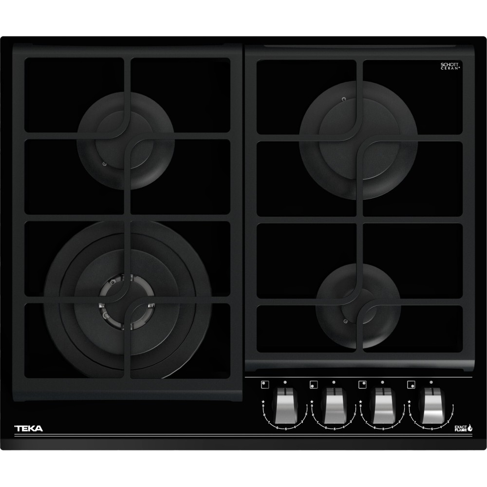 TABLE DE CUISSON GAZ 4 FOYERS TEKA GZC64320XBA TABLE DE CUISSON GAZ 4 FOYERS TEKA GZC64320XBA