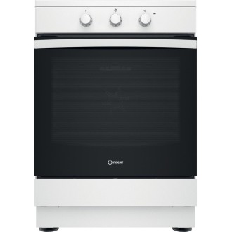 CUISINIERE INDUCTION BLANCHE INDESIT IS67IQ5PCW