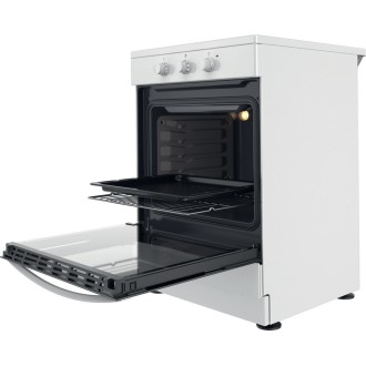 CUISINIERE INDUCTION BLANCHE INDESIT IS67IQ5PCW