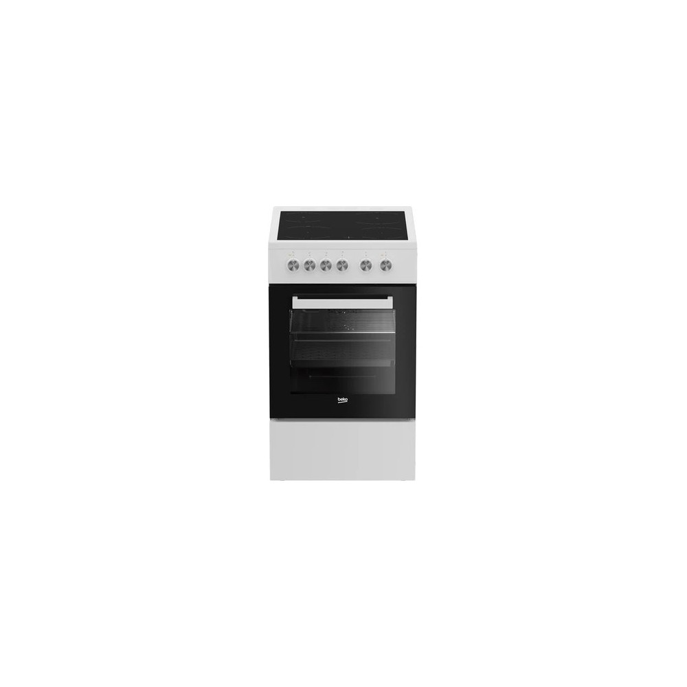 CUISINIERE VITRO BEKO FSE57000WC