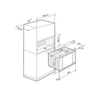 Micro-ondes encastrable De Dietrich DME7121X