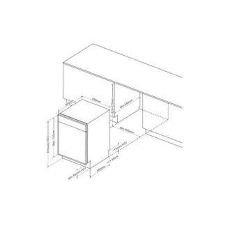 LAVE VAISSELLE DE DIETRICH FULL INTEGRABLE CL.C 41DB DCJ532DQX