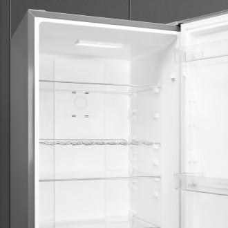 REFRIGERATEUR COMBINE INOX 204L + 96L  SMEG RC18XDNE