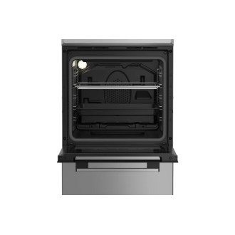 CUISINIERE 4 FOYERS VITROCERAMIQUE INOX INDESIT I5V5LCS