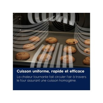 FOUR ENCASTRABLE PYROLYSE NOIR ELECTROLUX LOF6P45Z0