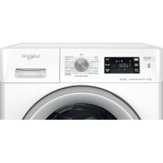 LAVE LINGE HUBLOT 10KG WHIRLPOOL FFBC10489SVFR