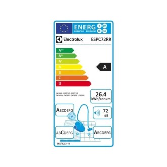 ASPIRATEUR SANS SAC ELECTROLUX ESPC72RR