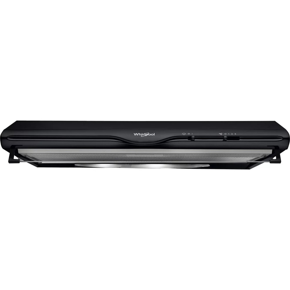 HOTTE CASQUETTE WHIRLPOOL NOIRE 60CM WCN65FLK