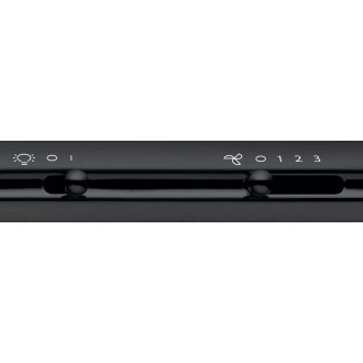 HOTTE CASQUETTE WHIRLPOOL NOIRE 60CM WCN65FLK