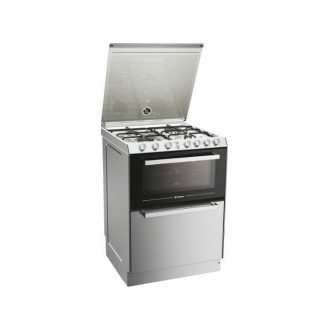 Cuisinière Gazinière Candy TRIO4GXNT – Four électrique, Plaque gaz et Lave-vaisselle intégré