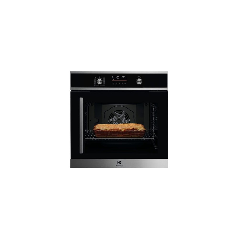 FOUR ENCASTRABLE INOX PYROLYSE CHARNIERE DROITE ELECTROLUX EOF6P46RX