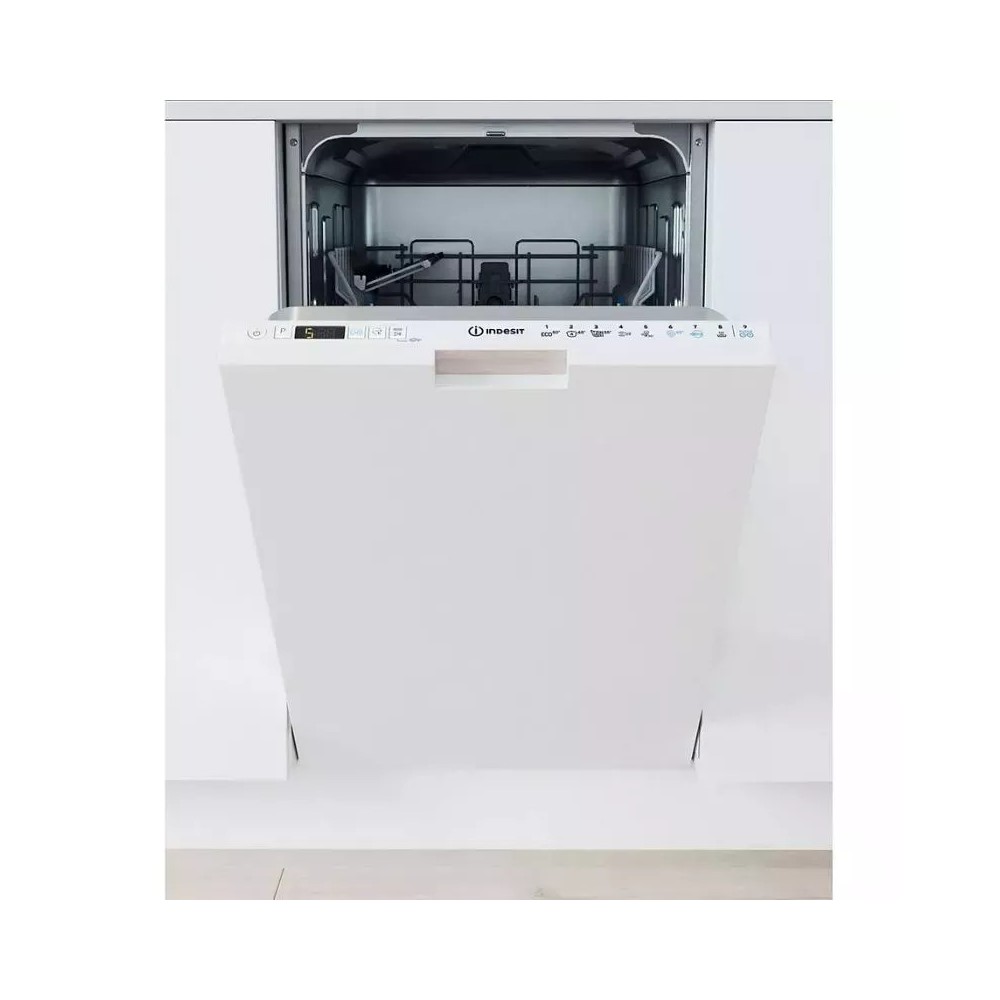 LAVE VAISSELLE FULL INTEGRABLE L.45CM  INDESIT 10 CTS IN2ID10BS80