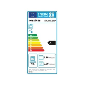 Four Encastrable Inox Pyrolyse ROSIERES RFC3O5879INP