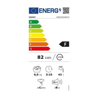 Lave Linge Hublot 6KG INDESIT EWC61051WFRN