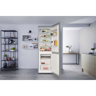 Réfrigérateur combiné Silver Hotpoint Ariston H8A1ES