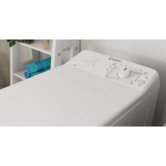 Lave linge Top 6kg INDESIT BTWL60400EU/N