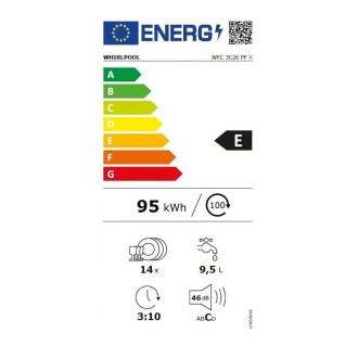Lave Vaisselle Whirlpool WFC3C26PFX