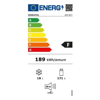Réfrigérateur Encastrable WHIRLPOOL ARG8671