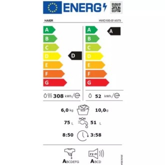 Lave-linge séchant Haier HWD100-B14979SFR