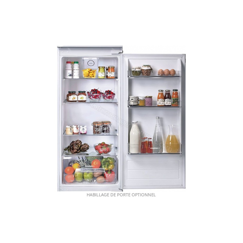 REFRIGERATEUR ENCASTRABLE ROSIERES RBLP220NF/N REFRIGERATEUR ENCASTRABLE ROSIERES RBLP220NF/N
