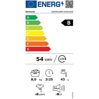 Lave Linge Hublot Electrolux EW2F8129BS