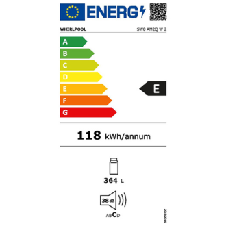 Réfrigérateur 1 Porte Whirpool SW8AM2QW2